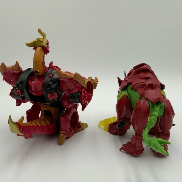 Bakugan Dragonoid Infinity Transforming Figure(No Wings)  & He-Man Battle Cat - Picture 2 of 8